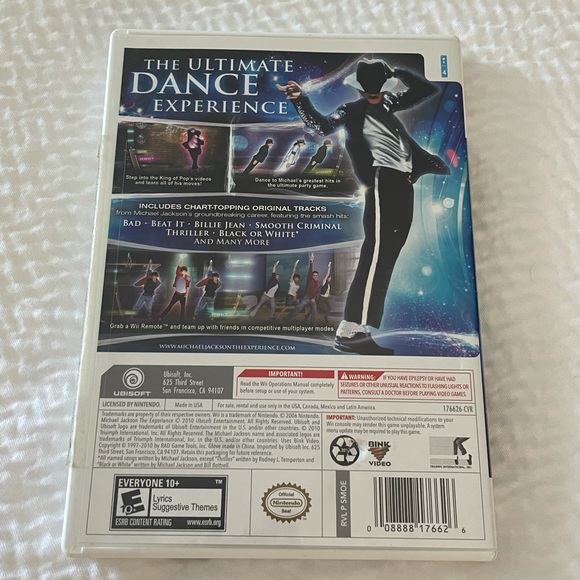 Wii Video Games & Consoles Great Condition Michael Jackson The